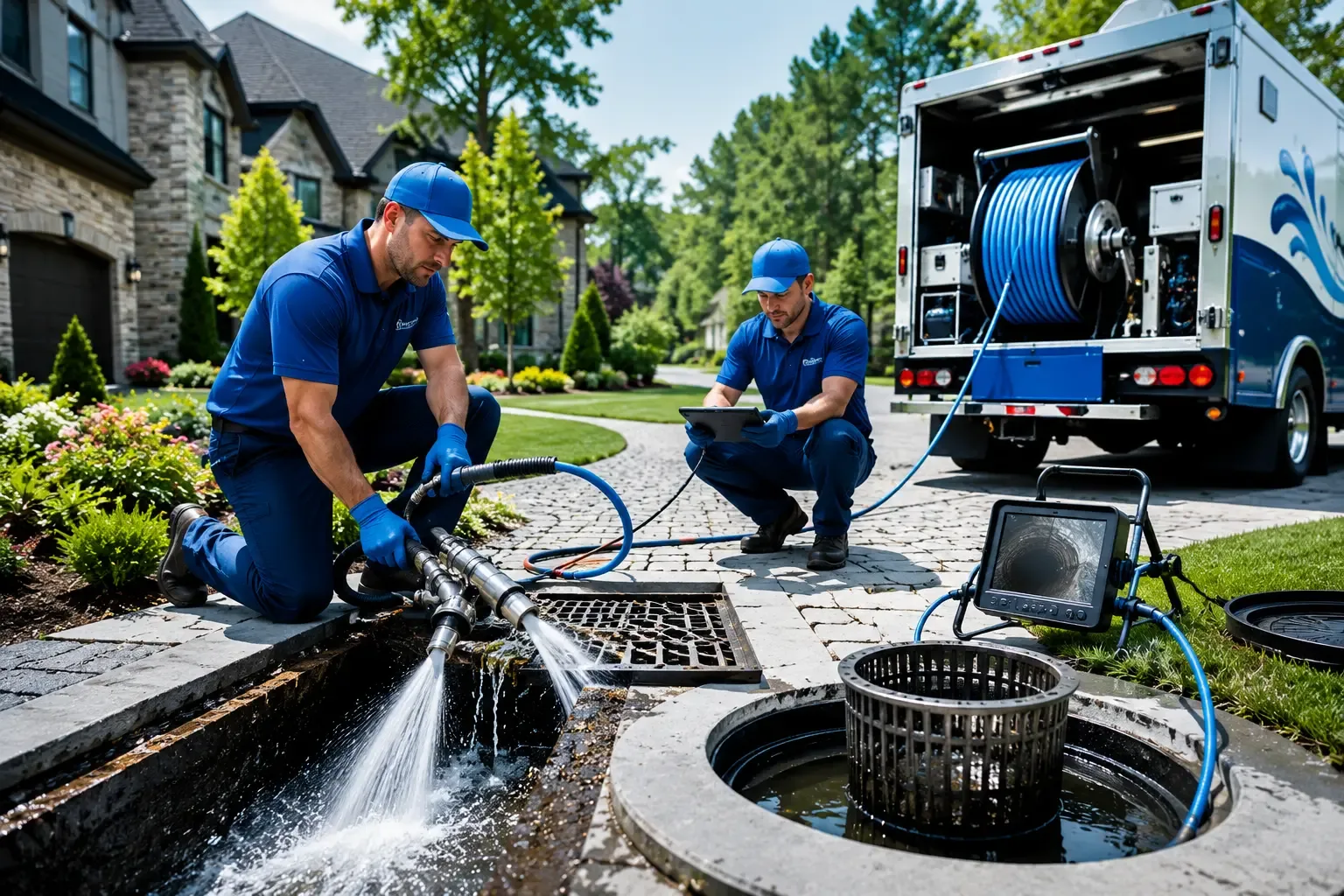Local outdoor drain cleaning professionals in Lawton, MI