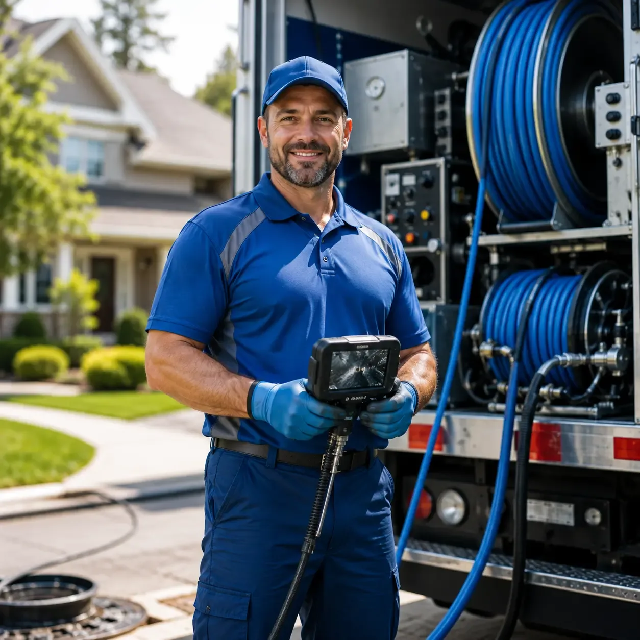 Local outdoor drain cleaning specialists in Lawton, MI